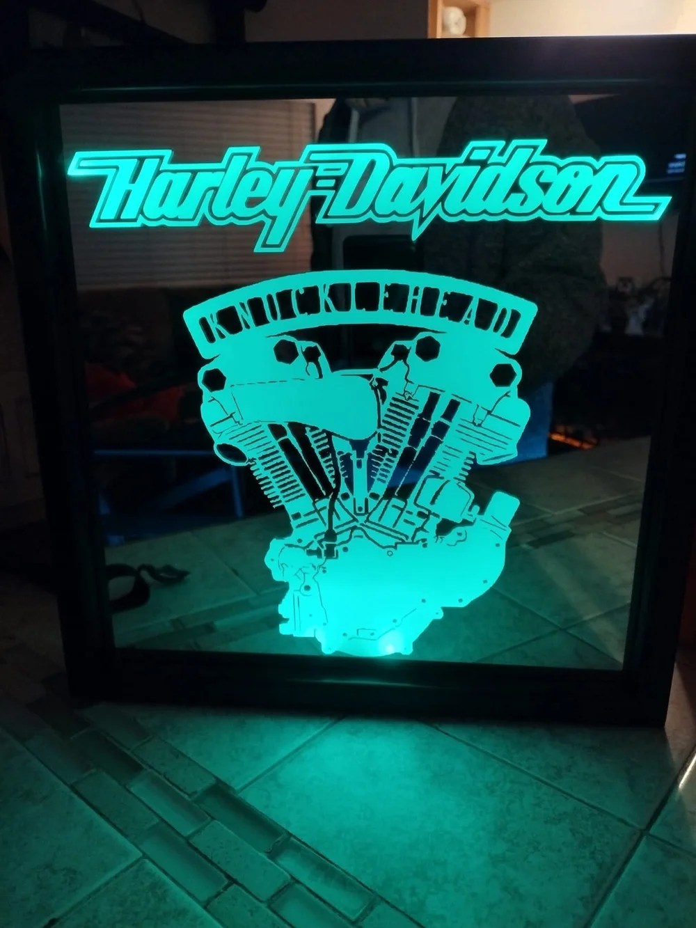 Neon Dripping Mushroom Wall Vinyl Sticker